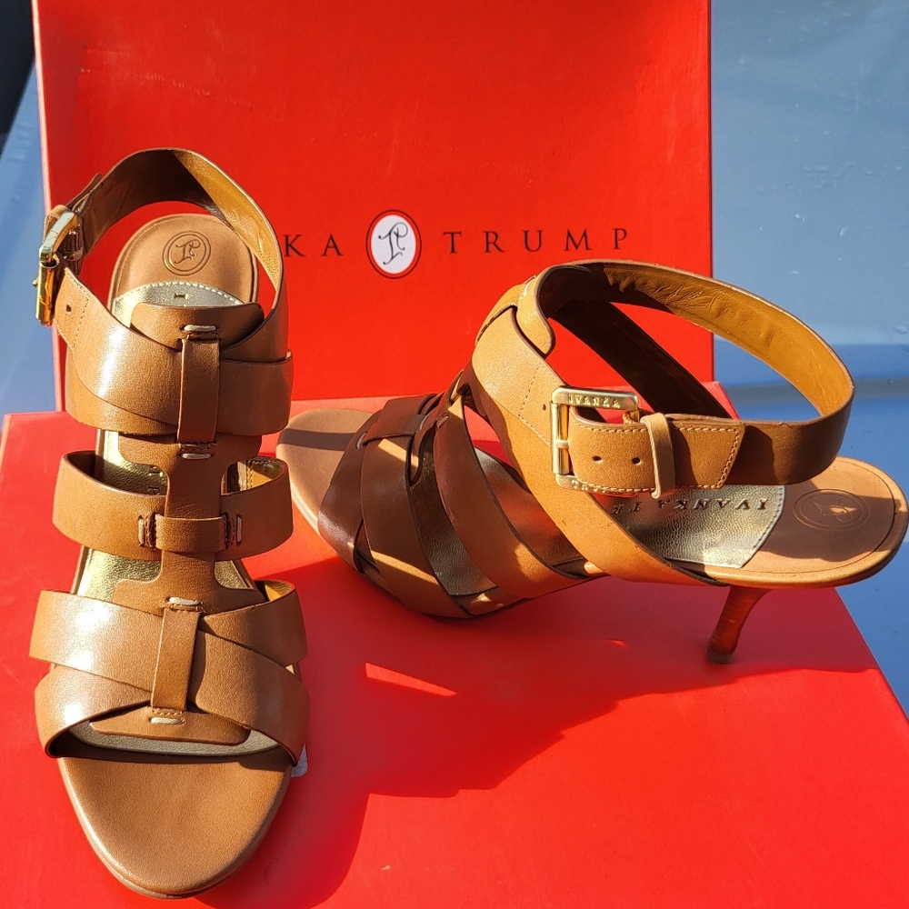 Ivanka Trump strap heel
